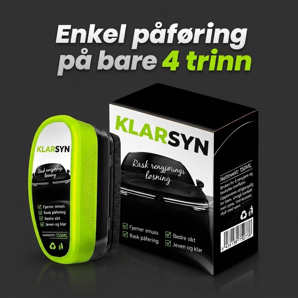 Enkel påføring på bare 4 trinn