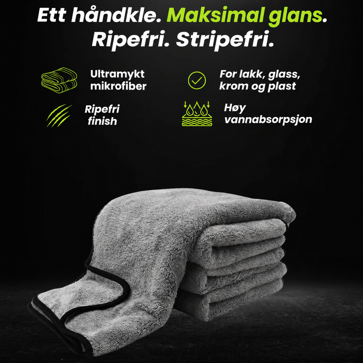 KLARSYN™ - ClearDry - Mikrofiberklut for utvendig tørking
